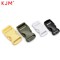 Grs Certification Bag Accessories Dual Adjustable Recycled Plastic Buckle Black Pom Side Release Buckle For Bag Belt Straps