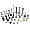 Solid Brass Flat Head Chicago Screw Rivets For Leather Craft