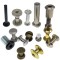Solid Brass Flat Head Chicago Screw Rivets For Leather Craft
