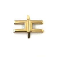 Metal Shoe Buckle Hardware Footwear Accessories Gold Customized Color Premium Zinc Alloy Shoe Clip