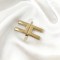 Metal Shoe Buckle Hardware Footwear Accessories Gold Customized Color Premium Zinc Alloy Shoe Clip