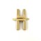 Metal Shoe Buckle Hardware Footwear Accessories Gold Customized Color Premium Zinc Alloy Shoe Clip