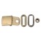 Cap Buckle Back Strap Belt Adjuster Tape Hat Buckle Logo Metal Wholesale Customized Brass Square Used Shoes