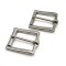 Stainless Steel Roller Belt Buckle Single Pin Tongue Prong Diy Leather Craft Bag Strap Jeans Webbing Dog Collar