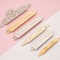 Custom Bag Accessories Metal Logo Label Embossed Handbag Logo Metal Plate Engraved Metal Custom Logo Tag For Bags Purses