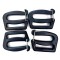 Backpack Webbing Buckles Universal Replacement Ladderlock Slider Metal Slider Clip Buckles