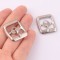 15mm Metal Bag Adjustable Pin Buckle For Garments Shoes