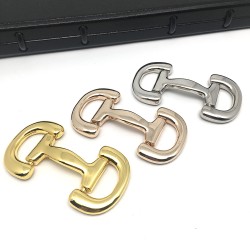 Factory Custom Metal Fashion Shoe Buckles Accessories Women's Shoe Buckles Die Casting Shoes Buckle