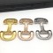 Factory Custom Metal Fashion Shoe Buckles Accessories Women's Shoe Buckles Die Casting Shoes Buckle