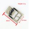 Custom High Quality Metal Hardware Men&#39;s Shoe Buckles Premium Shoe Buckle Accessories