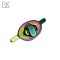 Metal 1 Inch Rainbow Color Bag Hardware Alloy Handbag Parts Rings Bag Accessories Metal Chromatic Fittings Clasps Buckles