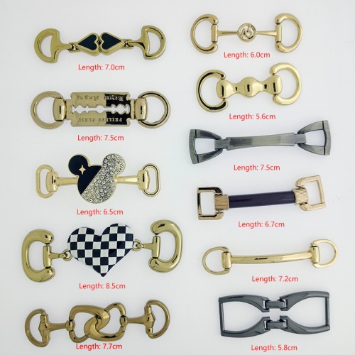 Metal Shoe Decorations Women Sandals Buckle Ladies Shoe Buckle Custom Metal Men's Leather Shoe Accessories