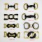 Metal Shoe Decorations Women Sandals Buckle Ladies Shoe Buckle Custom Metal Men's Leather Shoe Accessories