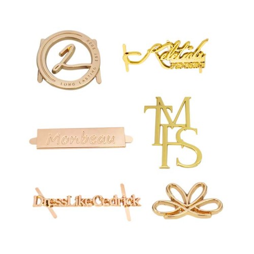 Manufacturer Engraved Name Metal Tag Custom Handbags Metal Logo Plate Label For Bag Hardware