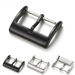 Solid Metal Watch Buckle 18mm 20mm 22mm Polished Matte Button Band Stainless Steel Clasp Accessories Watchband Strap Buckles