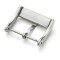 Solid Metal Watch Buckle 18mm 20mm 22mm Polished Matte Button Band Stainless Steel Clasp Accessories Watchband Strap Buckles