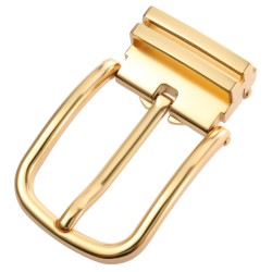 Custom 2025 Hot Sale Products High Quality Fashionable Reversible Belt Buckle Leather Belt Metal Alloy Pin Buckle For Men