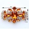 Bling Bling New Welding Glass Rhinestones High Heel Shoe Ornaments Shoe Buckles For Woman Bridal Shoe Decorations