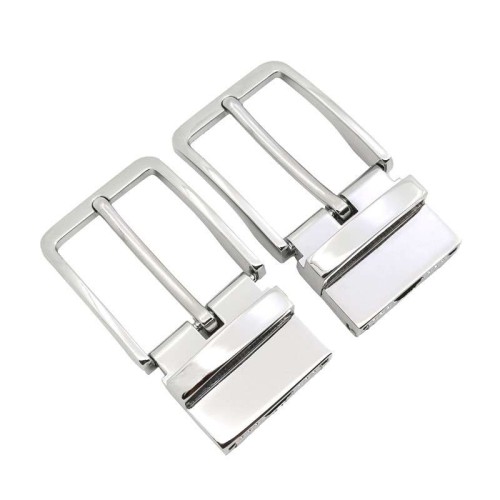 Bar Buckle Belt Buckle Silver Rotating Alloy Buckle Manufacturers Wholesale