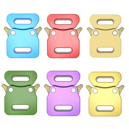 High Quality 13mm Metal Buckles For Leather Bracelets 20mm Ornament & Bag Accessories Buckle Adjustable Metal Buckle For Cap