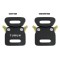 High Quality 13mm Metal Buckles For Leather Bracelets 20mm Ornament & Bag Accessories Buckle Adjustable Metal Buckle For Cap