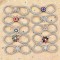Fashion Bling Clothing Accessories Bling Diamond Shoe Buckle Flower Shoe Clip Rhinestone Bow Shoe Decoration