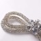 Fashion Bling Clothing Accessories Bling Diamond Shoe Buckle Flower Shoe Clip Rhinestone Bow Shoe Decoration