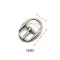 Women's Shoes Decorative Accessories Metal Shoe Buckle Small Needle Buckle