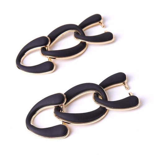 China Shoe Buckles Trade Chain Accessories Zinc Alloy Shoes Buckle Fashionable Metal Shoe Chain Accessories Buckles F