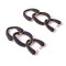 China Shoe Buckles Trade Chain Accessories Zinc Alloy Shoes Buckle Fashionable Metal Shoe Chain Accessories Buckles F