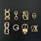 Factory Custom Gold Plating Men Metal Belt Buckle Logo For Men