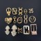Factory Custom Gold Plating Men Metal Belt Buckle Logo For Men