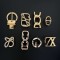 Factory Custom Gold Plating Men Metal Belt Buckle Logo For Men