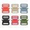Colored Buckle With Costom Engraved Logo Metal Buckle For Shoes Bag Accessories Adjustable 25mm Strap Buckle