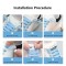 Olian New Upgraded Press Lock Metal Buckle Elastic Sports Shoelaces Metal No Tie Shoe Buckle For Sneaker Shoe Laces