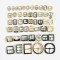 New High-quality Zinc Alloy Metal Shoe Buckle Shiny Women&#39;s With Drill Metal Shoe Buckle With Drill