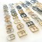 New High-quality Zinc Alloy Metal Shoe Buckle Shiny Women&#39;s With Drill Metal Shoe Buckle With Drill