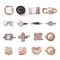 Customise Shoes Buckle Shoe Buckle D Shape Shoe Click Buckle