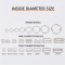 Metal Underwear Adjustment Buckle Strap Hook,Bra Buckle Bikini Swimwear Buckle
