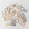 Metal Underwear Adjustment Buckle Strap Hook,Bra Buckle Bikini Swimwear Buckle