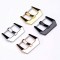 Professional Watch Accessories 10/12/14/16mm Silver Gold Stainless Steel Buckles For Watch Leather Strap