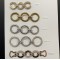 Wholesale Shoe Buckles Metal Ring Shoes Accessories Removable Shoe Decoration Charms Customization