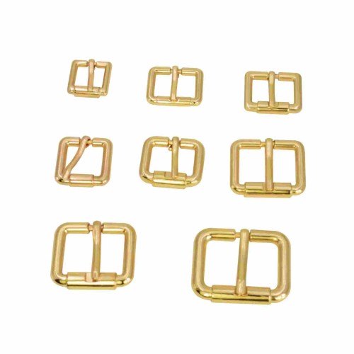 Factory Wholesale Custom Logo Fashion Western Belt Buckles Retro Metal Pin Buckle Belt For Bags Women Men