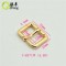 Factory Wholesale Custom Logo Fashion Western Belt Buckles Retro Metal Pin Buckle Belt For Bags Women Men