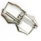Metal Zinc Alloy Pins Shoe Buckles Metal Ladder Buckles For Shoes Metal Buckle For Bags