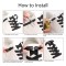 New Press Shoe Buckle Shoelaces Without Elastic Laces Sneaker 8mm Widened Flat No Tie Shoe Laces Kids Adult Shoelace For Shoes