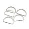 Bag Hardware Accessories D Ring Factory Price D Shape Ring Buckle Zipper D-ring For Purse Clothing