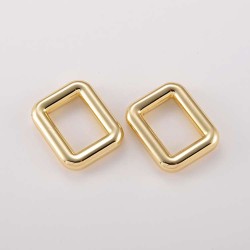 Hot Sale Rectangular Tube Buckles Belt Buckle Rings Flat Metal Handbag Square Ring Square Buckle