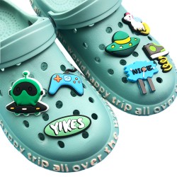 European And American Style Shoe Accessories For Boys Diy Wristbands,Bracelets,Shoe Accessories,Garden Shoe Buckles