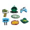 European And American Style Shoe Accessories For Boys Diy Wristbands,Bracelets,Shoe Accessories,Garden Shoe Buckles